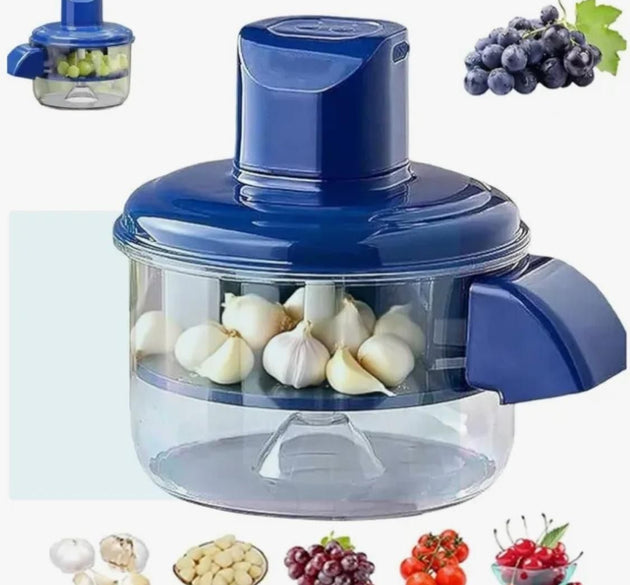 Premium Multi-Purpose Manual Food Chopper – Easy Vegetable, Fruit & Garlic Cutter