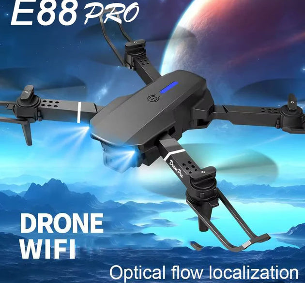 Foldable Dual Camera Drone with HD WiFi Camera, Obstacle Avoidance & Altitude Hold