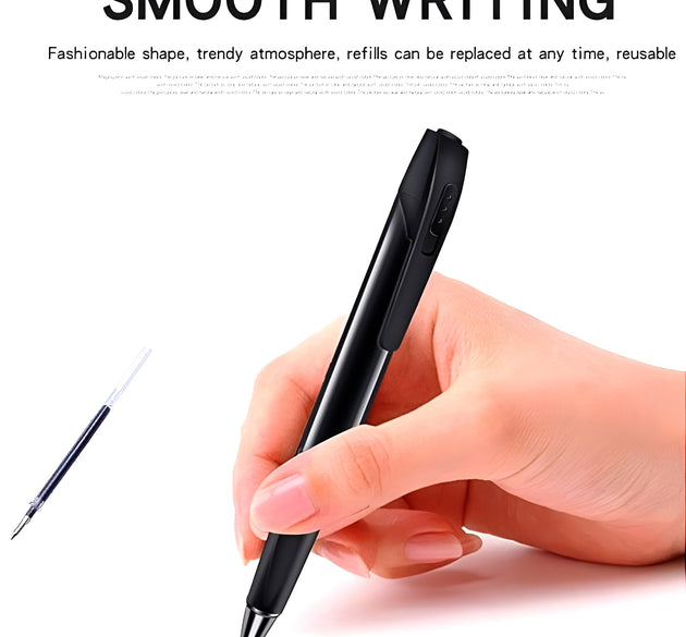 V8 HD 1080P Camera Pen with Voice Recording Video Photo Capture USB Rechargeable Ballpoint Pen